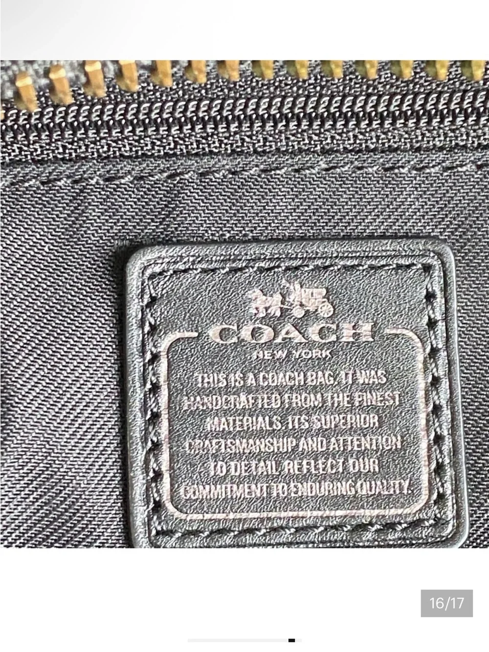 Coach Whipstitch Swagger 33 Leather Satchel - Limited Edition - Picture 3 of 9